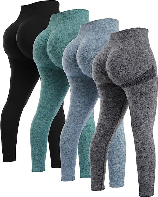 High Waist Scrunch Butt Lifting Tummy Control Leggings